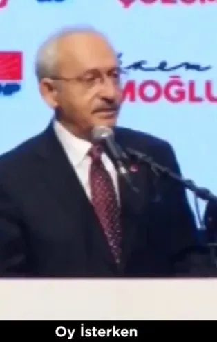 İkiyüzlü Kılıçdaroğlu yine sahnede