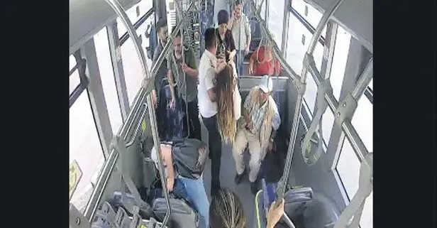 Kocaeli’nde otobüs sürücüsü bayılan yolcuyu hastaneye yetiştirdi