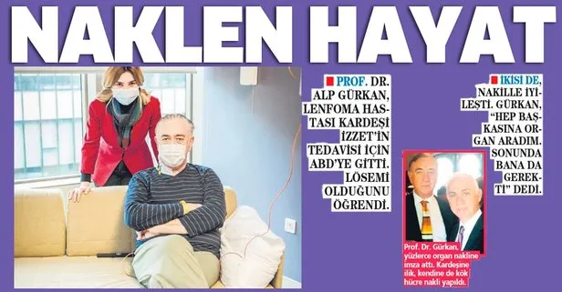 Ünlü organ nakli cerrahı Prof. Dr. Alp Gürkan, kansere karşı verdiği mücadeleyle umut oldu!