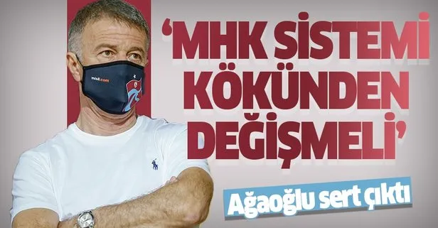Trabzonspor Başkanı Ahmet Ağaoğlu açıklamalarda bulundu: MHK sistemi kökünden değişmeli