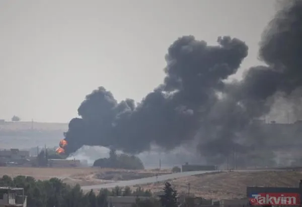 YPG'li hainler ABD'nin TIR'larla gönderdiği silahları bırakıp kaçtılar! - 2
