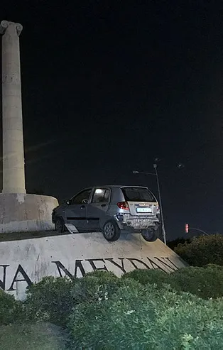 İzmir'deki kazayı görenler hayret etti