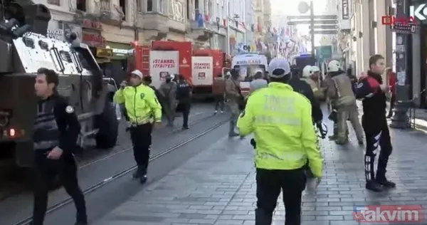 Taksim İstiklal Caddesi'ndeki patlamada terör izi! Şüpheli kadının banka bıraktığı çanta ve patlama: Ekipler teyakkuzda - 14