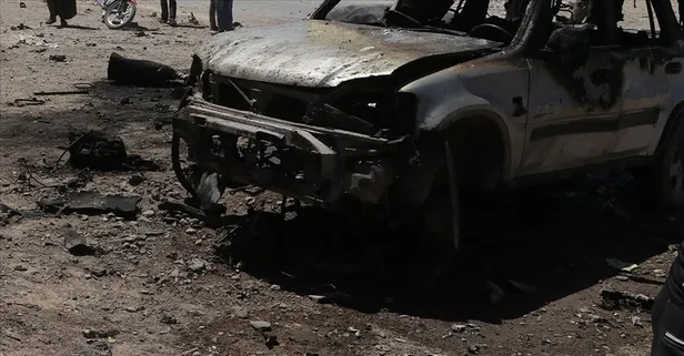 Münbiç'te PKK/YPG'li teröristler bomba yüklü araçla saldırı düzenledi