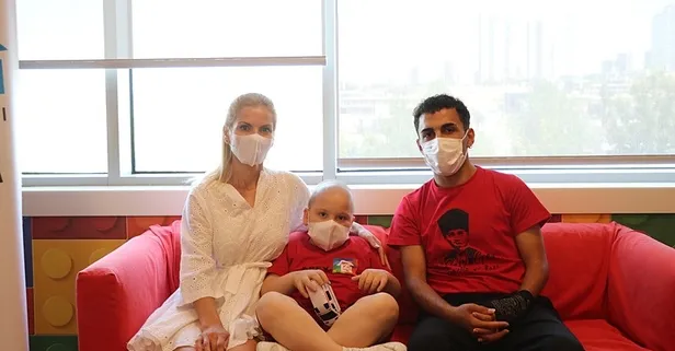 Oğlu için kendi tedavisini yarıda bıraktı