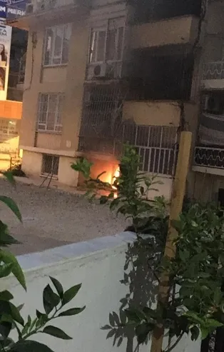 Antalya'da evi yanan kadın erkek arkadaşını suçladı