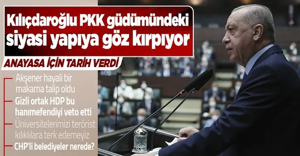 Başkan Erdoğan’dan Kılıçdaroğlu’na Anayasa tepkisi: PKK güdümündeki siyasi yapıya göz kırpmaya kalkıyor