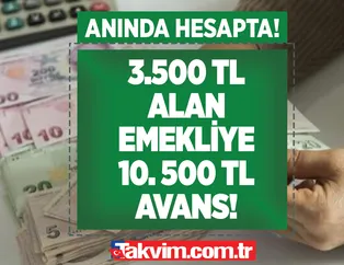 Anında hesapta ATM'den şimdi gidip çekeceksiniz! Emekliye tek seferlik 10 bin 500 TL ödeme müjdesi!