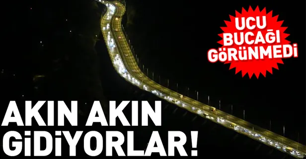 Bayram trafiği başladı