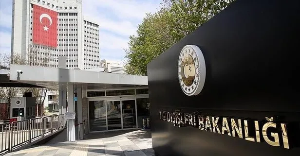 Dışişleri Bakanlığı'ndan Mısır'a tepki