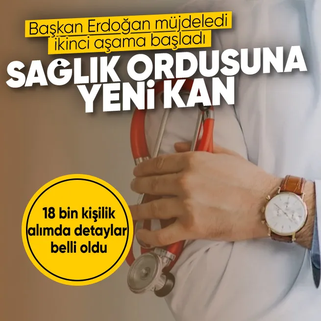 Sağlık Bakanı Memişoğlu duyurdu: 18 bin yeni sağlık personeli alınacak