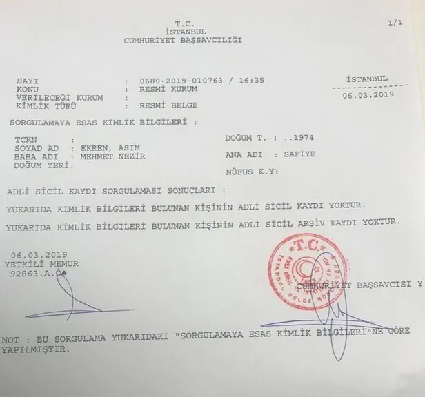 Sözcü Gazetesi’nin suça karışan çalışanlarına yönelik soruşturmayı yürüten Asım Ekren'in sicili temiz çıktı-1