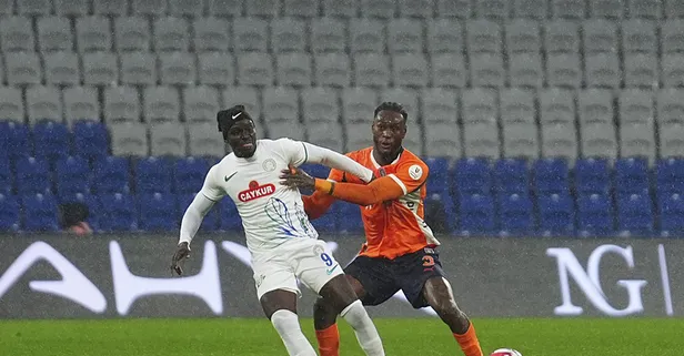 İstanbul'da 4 gollü düello! Başakşehir - Rizespor: 2-2 | MAÇ SONUCU