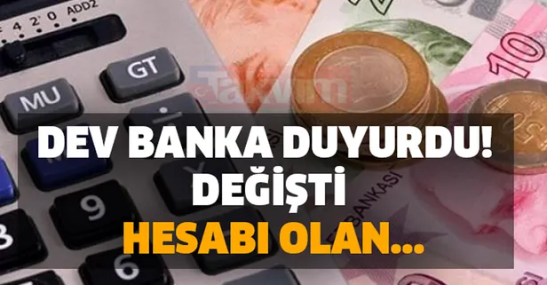 Müşterilerine SMS ile bilgi yolladı! Dev banka duyurdu! Aman dikkat değişti, hesabı olanlar...