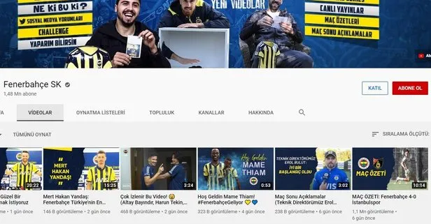 Fenerbahçe Youtube katıl ücreti ne kadar? Fenerbahçe Youtube katıl nasıl yapılır?