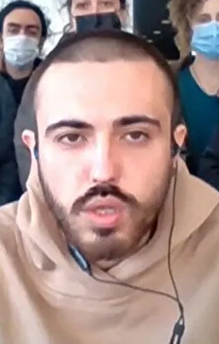 Boğaziçi Üniversitesi provokasyonlarında elebaşı olan Enes Gözüküçük'ten yeni skandal! Dini değerlerle böyle dalga geçti!