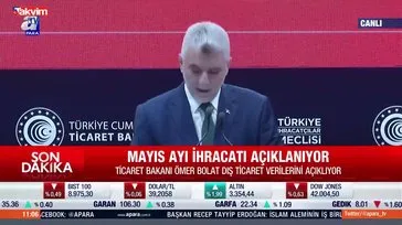 Mayıs ayı ihracatında yeni rekor - İzle