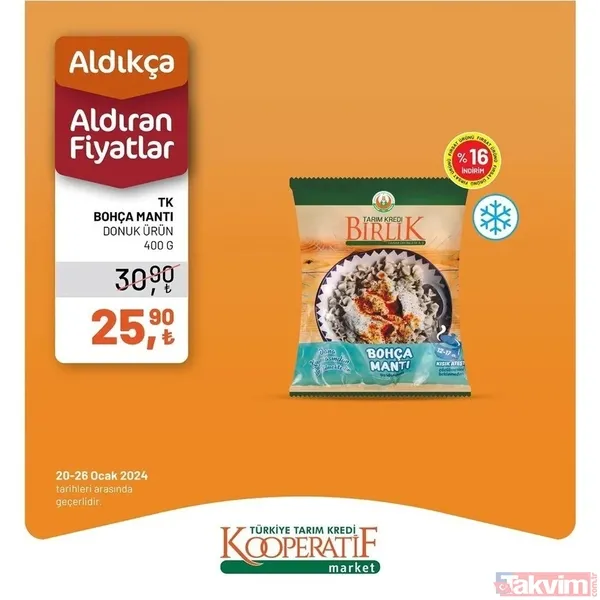 23-26 Ocak 2024 Tarım Kredi Kooperatif market fiyat listesi mest etti: Ayçiçek yağı, Peynir, süt, yumurta, kaşar fiyatları dibi gördü - 13