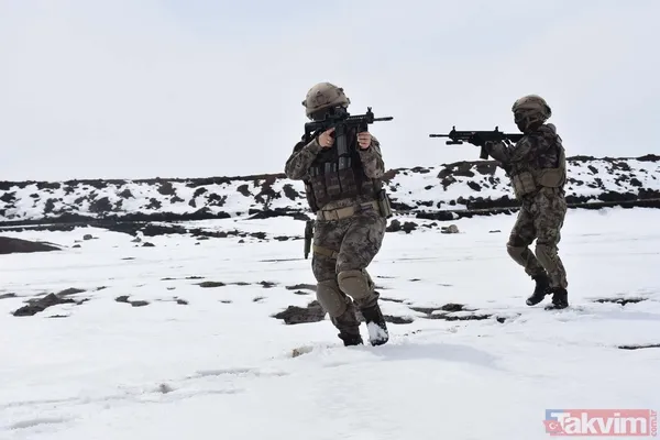 Kars'taki kadın PÖH'ler ve polisler görevlerinin başında! Teröristlerin korkulu rüyası - 43