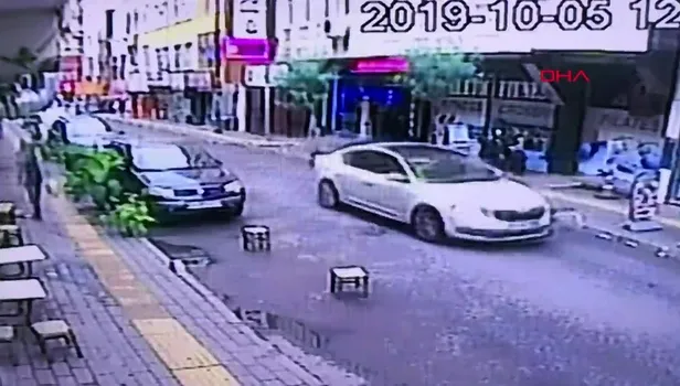 Bahçelievler'deki patlamanın görüntüsü ortaya çıktı! Varil bomba gibi patladı