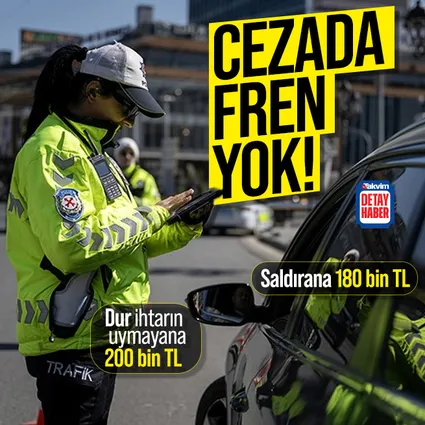 Trafikte yeni dönem! Şov yapana büyük ceza