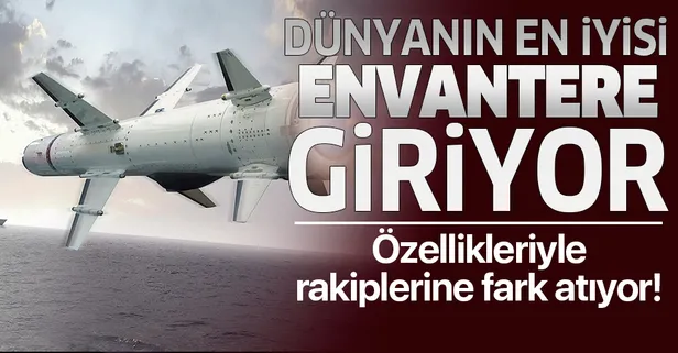 Dünyanın en iyi deniz füzesi Atmaca envantere giriyor