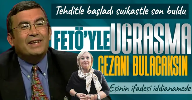 Son dakika: Necip Hablemitoğlu'nun eşi Şengül Hablemitoğlu gelen tehditleri tek tek anlattı