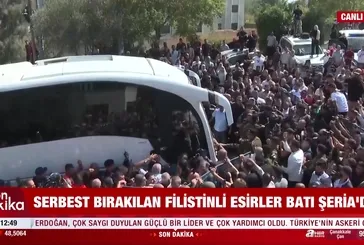 Özgür kalan Filistinliler Batı Şeria'da