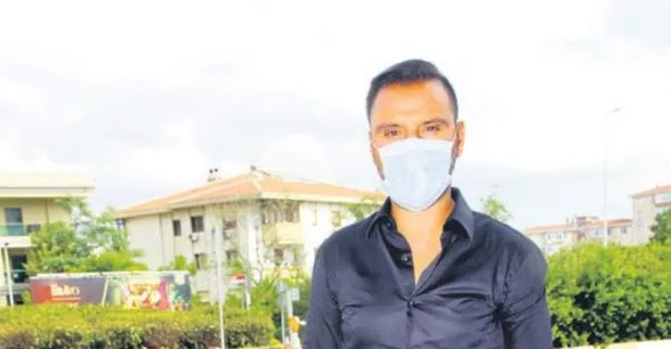 Alişan maskesini çıkarmadı