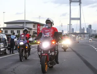 Türkiye Motosiklet Federasyonu 15 Temmuz dolayısıyla anma sürüşü yaptı!