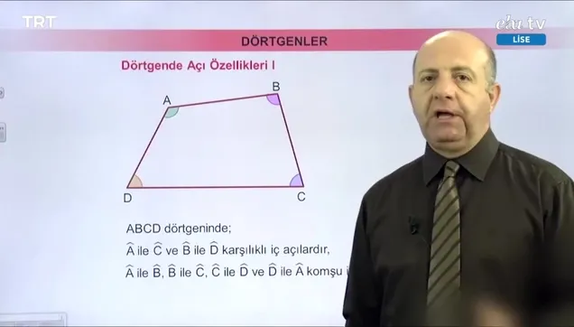 10. Sınıf Matematik Dersi - Konu: Dörtgende Açı - (1 Nisan 2020 Çarşamba)