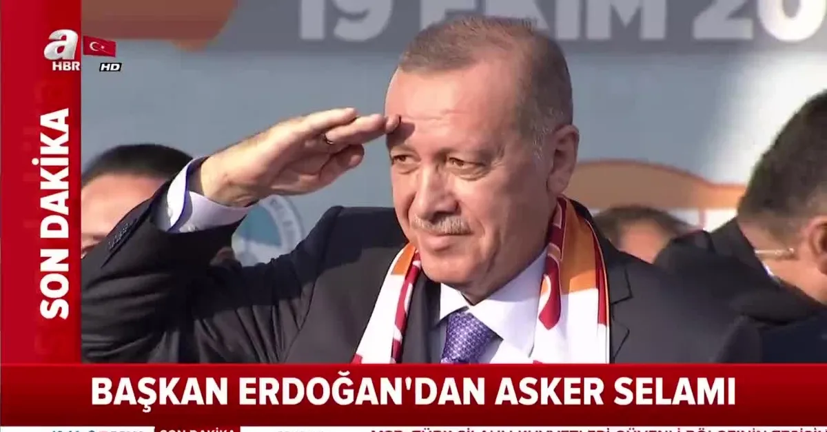 Başkan Erdoğan'dan Mehmetçik'e asker selamı