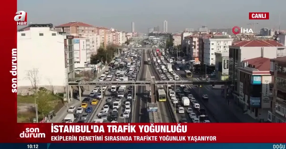 SON DAKİKA TRAFİK: Tam kapanmanın ilk gününde İstanbul'da trafik yoğunluğu! | İstanbul trafiğinde son durum ne?