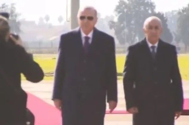Başkan Erdoğan Cezayir'de