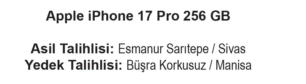 midas-nisan-2-donem-kampanyasi-cekilis-sonuclari-1780946946569.jpeg Midas çekiliş sonucu belli oldu! Iphone 17 pro talihlisi kim oldu?-2