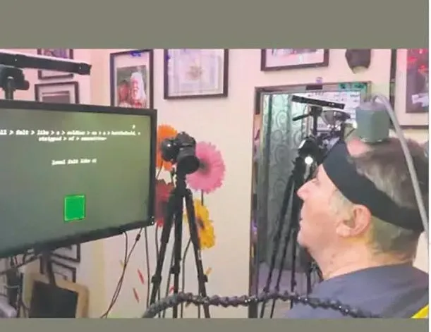 Beyin cihazı yazdırıyor!