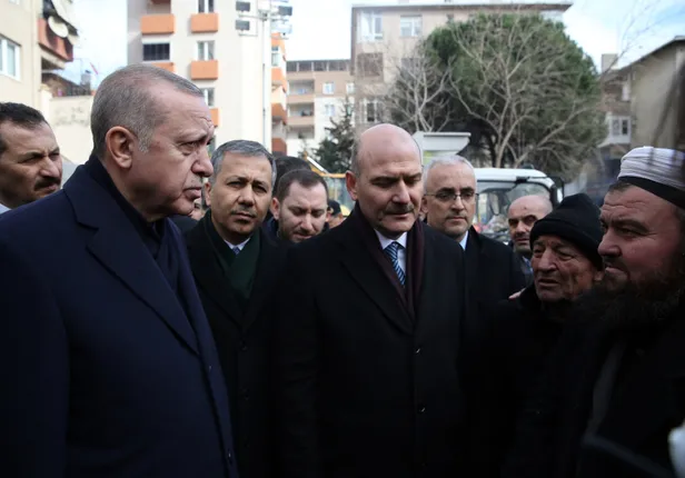 Başkan Erdoğan enkaz alanında konuştu: Alacağımız dersler var-5