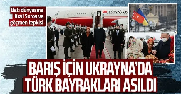 Başkan Erdoğan Ukrayna’da
