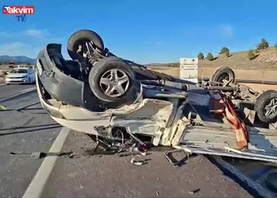 Kütahya Hisarcık’ta trafik kazası: 4 yaralı