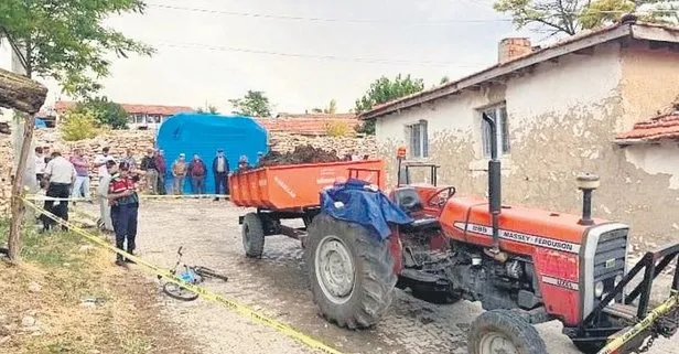 Eskişehir’de acı olay: Traktörün arka tekerine sıkışan çocuk feci şekilde can verdi