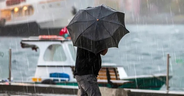 Bunaltıcı havaya yağmur arası! Tekirdağ'da sağanak İstanbul Arnavutköy'de hortum