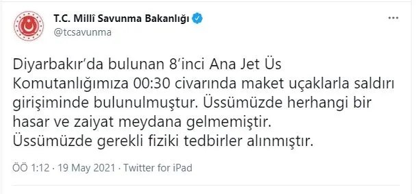 diyarbakir-son-dakika-patlama-diyarbakirda-patlama-mi-oldu-diyarbakir-8-ana-jet-us-komutanliginda-patlama-mi-oldu-1621376205642.jpg Diyarbakır son dakika patlama: Diyarbakır'da patlama mı oldu? Diyarbakır 8. Ana Jet Üs Komutanlığı'nda patlama mı oldu?-2