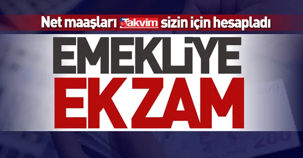 Emekliye ek zam