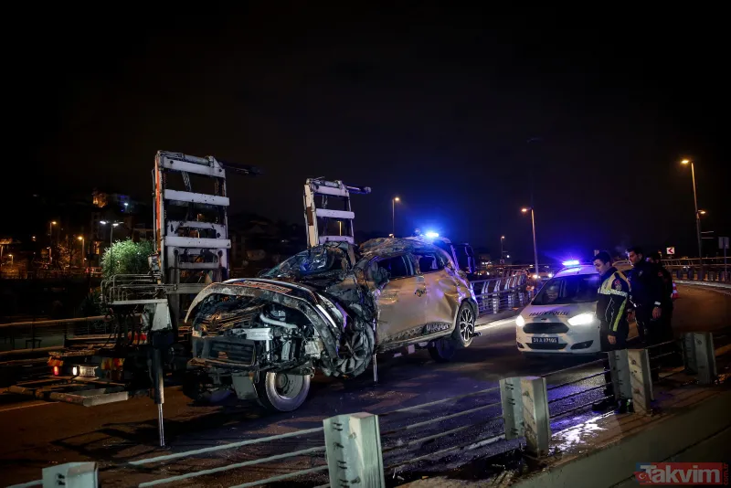 Kağıthane’de korkunç kaza! Yaralılar var