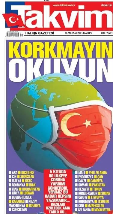 Bazıları üzülecek ama tablo bu! Türkiye 5 kıtada 80 ülkeye corona yardımı gönderdi-2