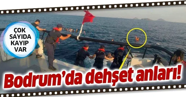 Son dakika haberi: Bodrum’da kaçakları taşıyan tekne battı