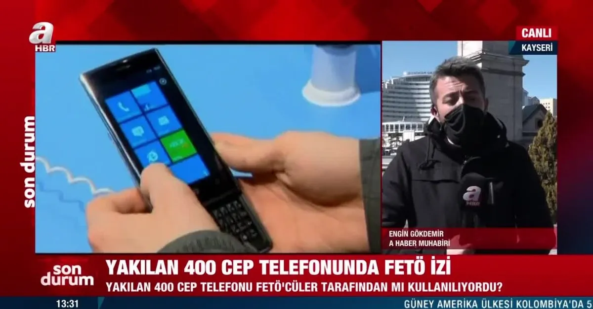 cep telefonu bulundu