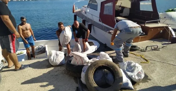 Denizden çıkanlar şaşkına çevirdi