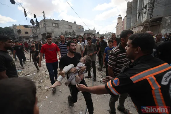 Dikkat!+18 | ABD'den soykırıma kalkan el! İşte işgalci İsrail'in Gazze'de uyguladığı katliamdan vahşet kareleri - 11