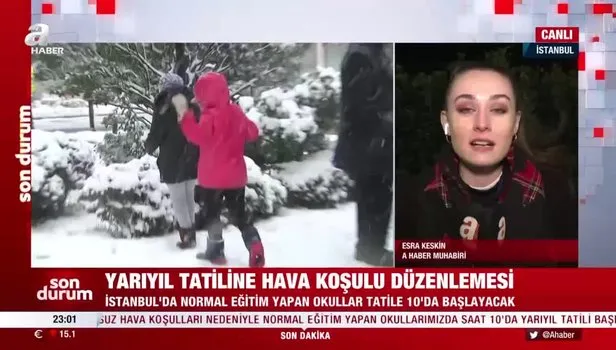 İstanbul Valiliği okullar tatil mi son dakika! Yarın okul var mı? Karneler ne zaman ve saat kaçta alınacak? Ali Yerlikaya'dan erken yarıyıl tatili açıklaması